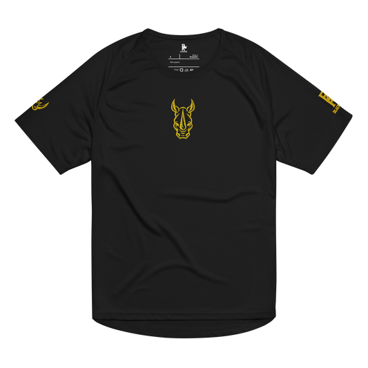 Black Rhino Embroidered sports jersey