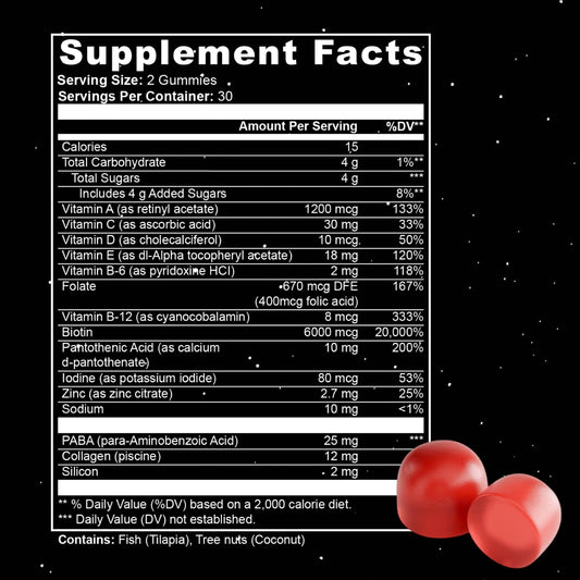Hair, Skin & Nails Gummies