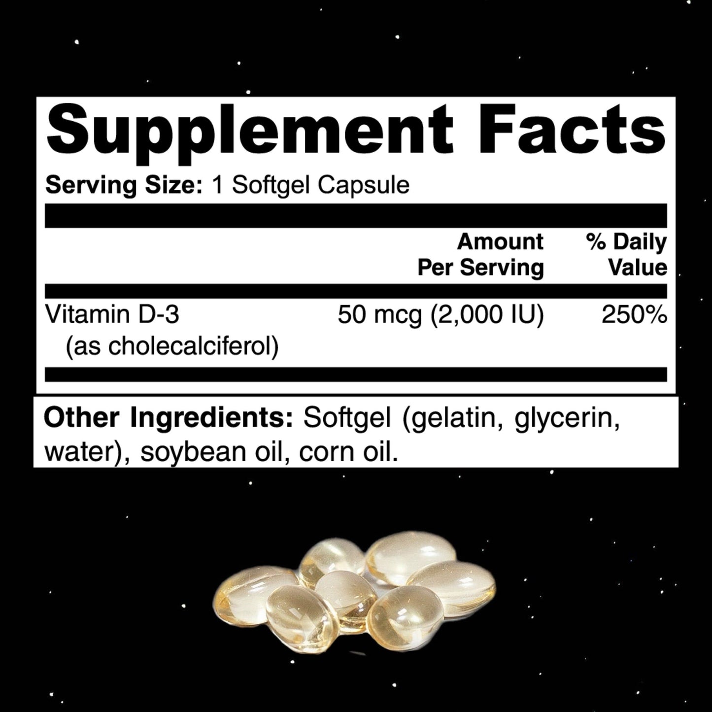 Vitamin D Softgels by Project
