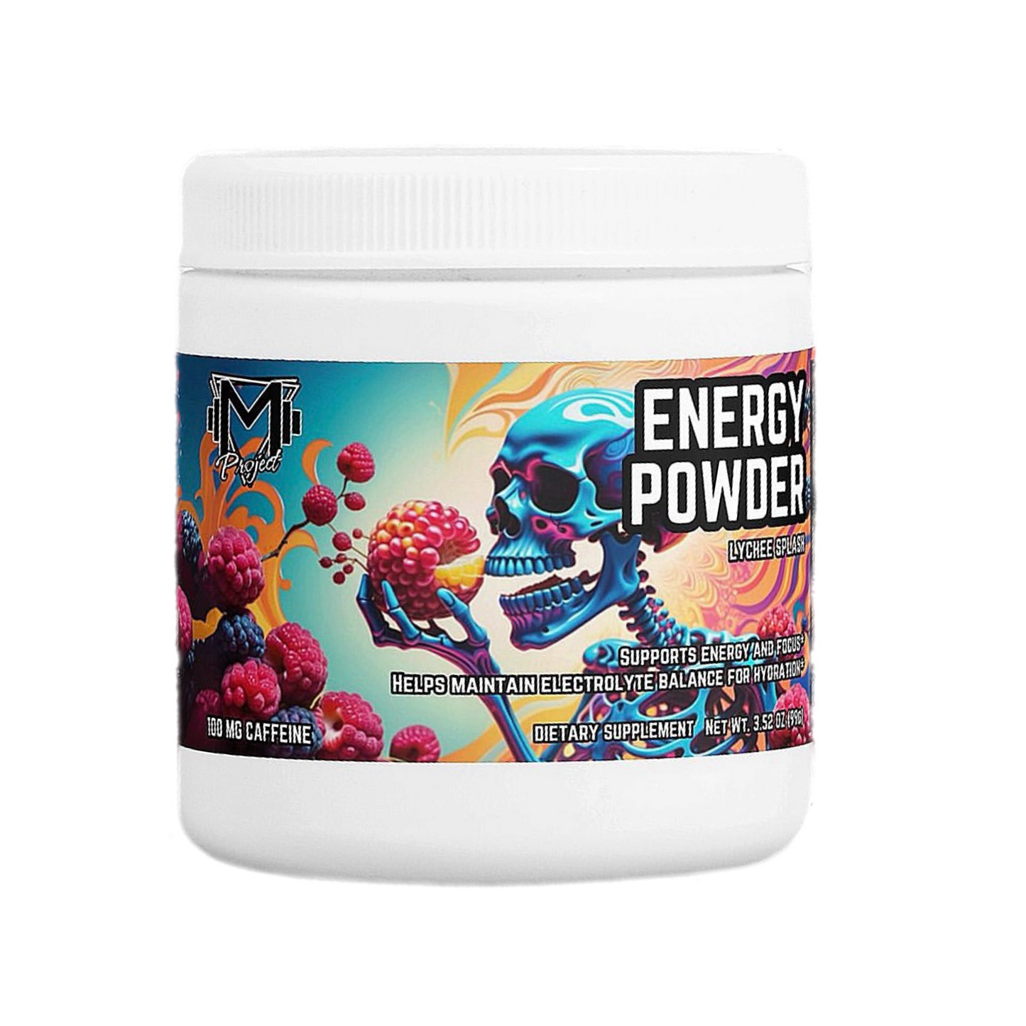 Energy Powder (Lychee Splash) by Project M