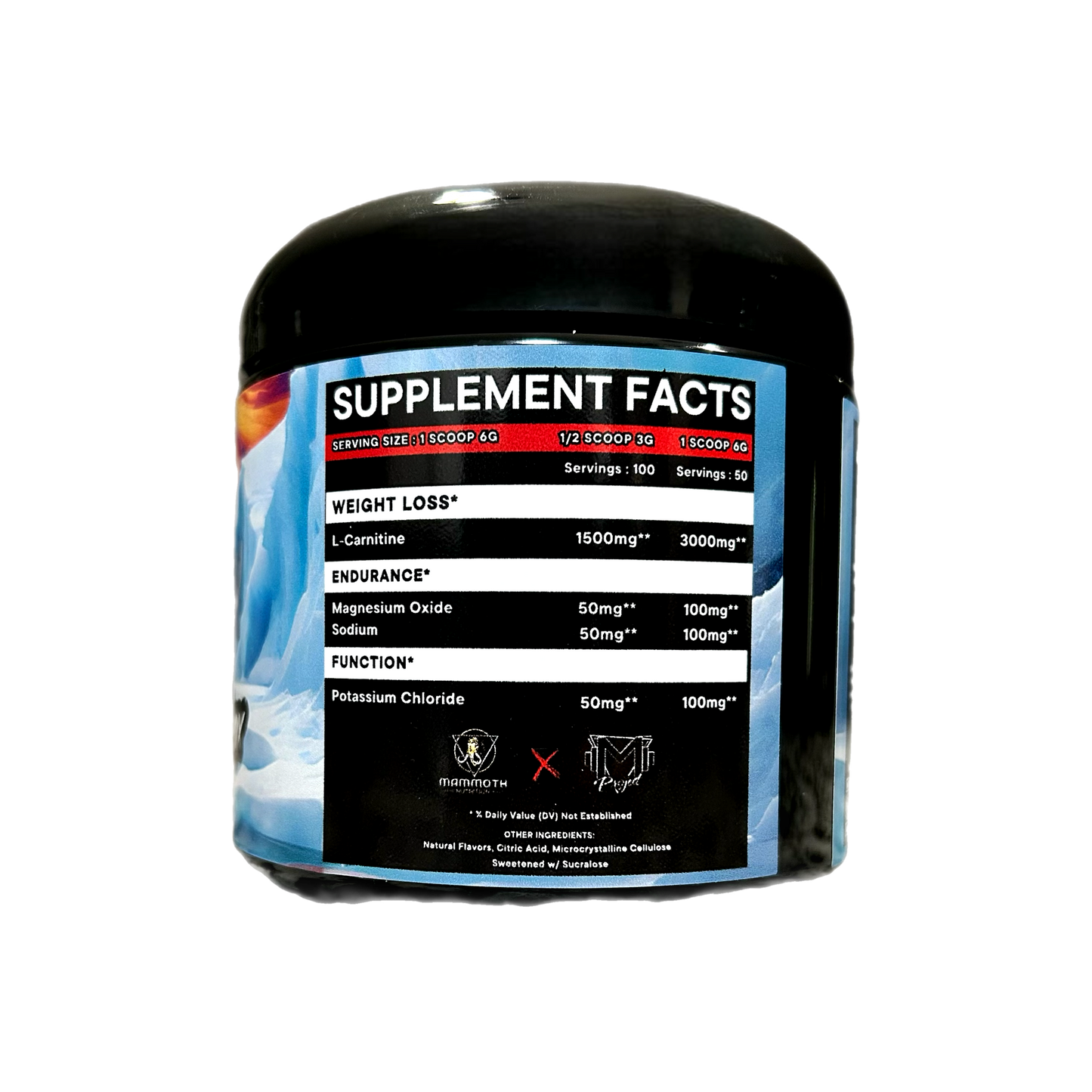 L-Carnitine Hydration Mix 100 Servings by Project M