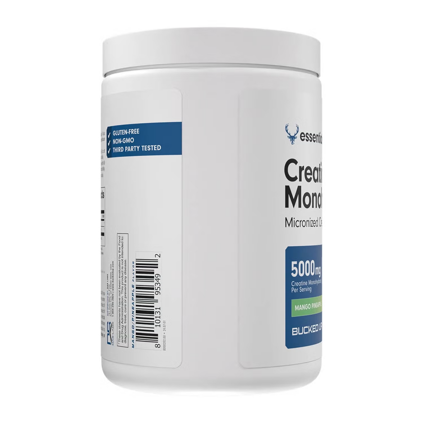 Bucked Up® - Essentials: Creatine Monohydrate - 50 Servings