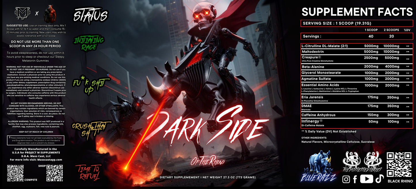 Dark Side Of The Rhino Pre