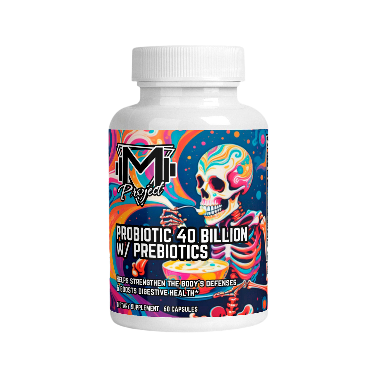 Probiotic 40 Billon w/ Prebiotics by Project M