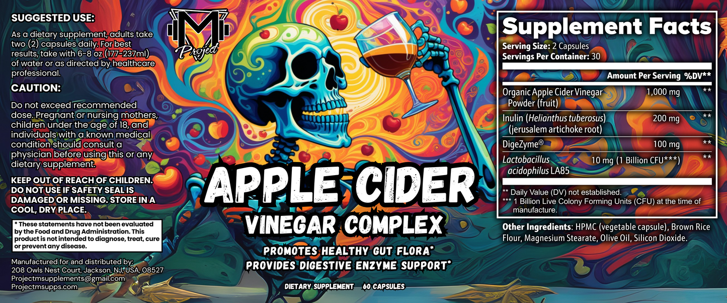 Apple Cider Vinegar Complex by Project M