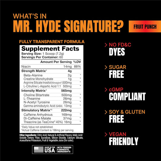 Hyde Pre-Workout by Pro Supps