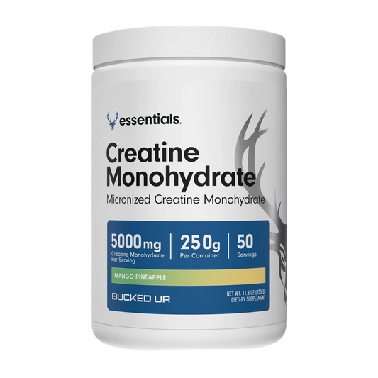 Bucked Up® - Essentials: Creatine Monohydrate - 50 Servings