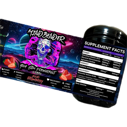 MINDBENDER High Stim Preworkout w/ EAA’s - 20/10 Servings