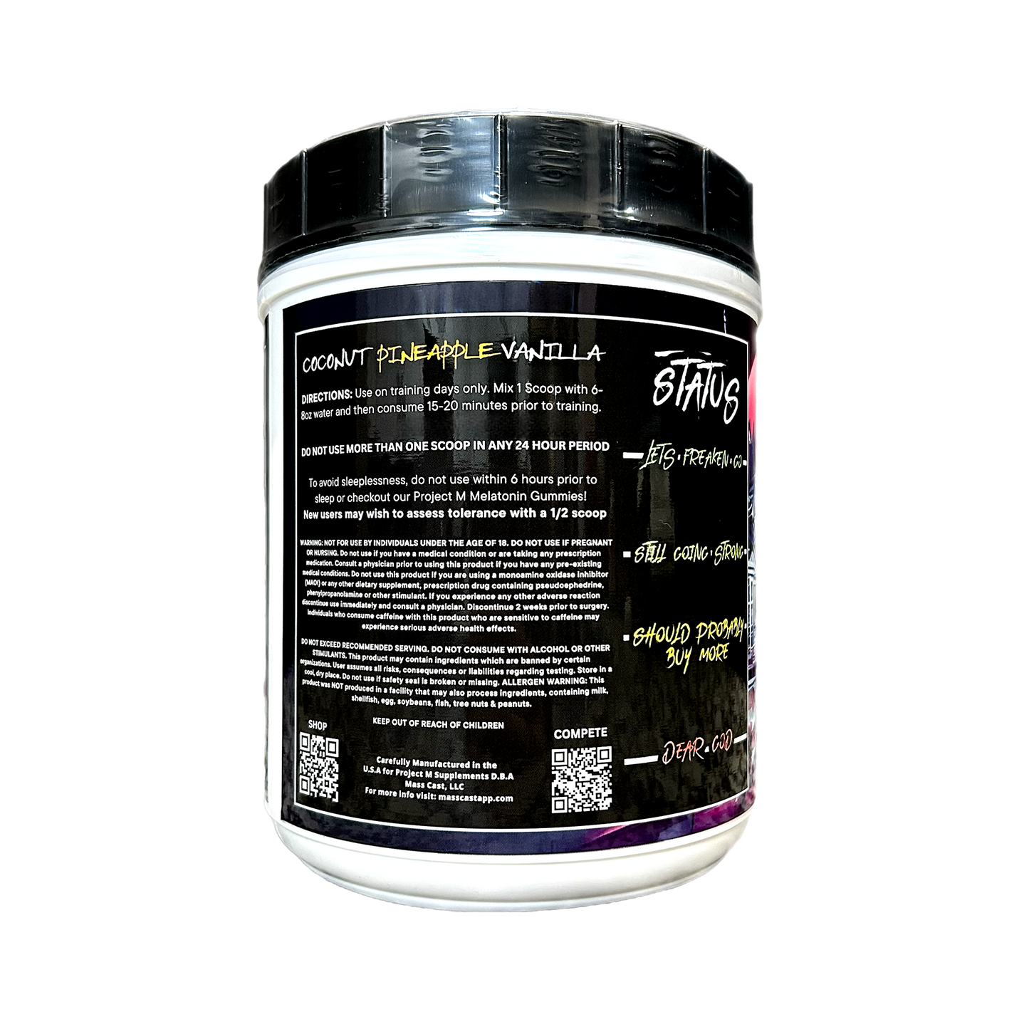 Mindfu*k Extreme Stim Pre-Workout by Project M