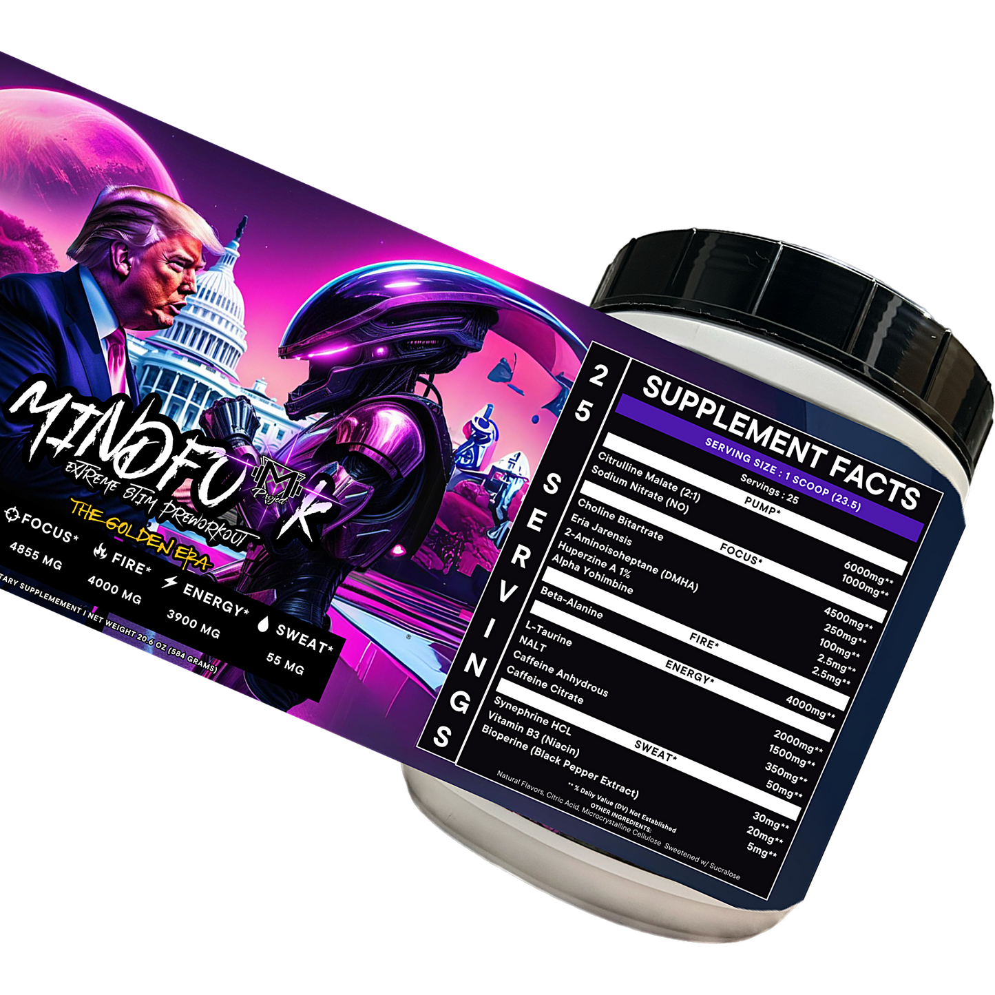 Mindfu*k Extreme Stim Pre-Workout by Project M