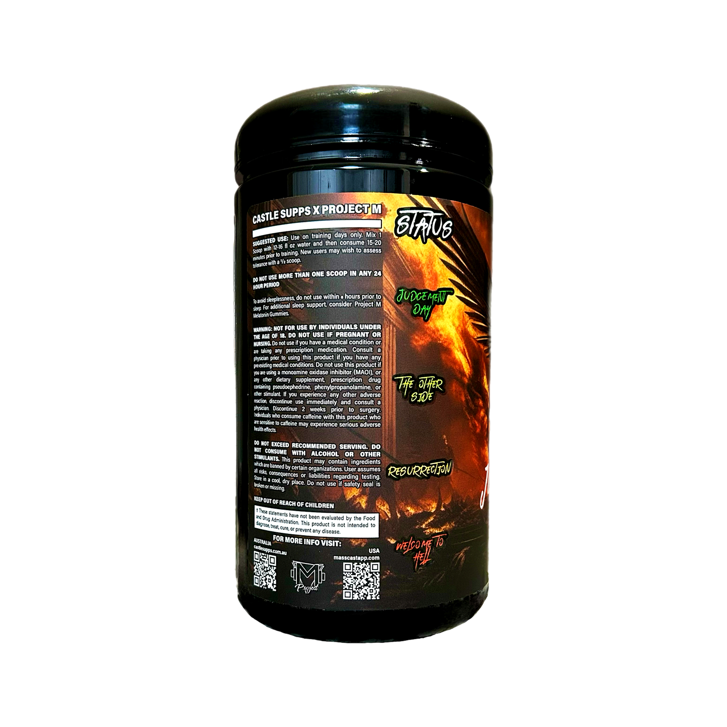Judgement Day Extreme Preworkout by Project M