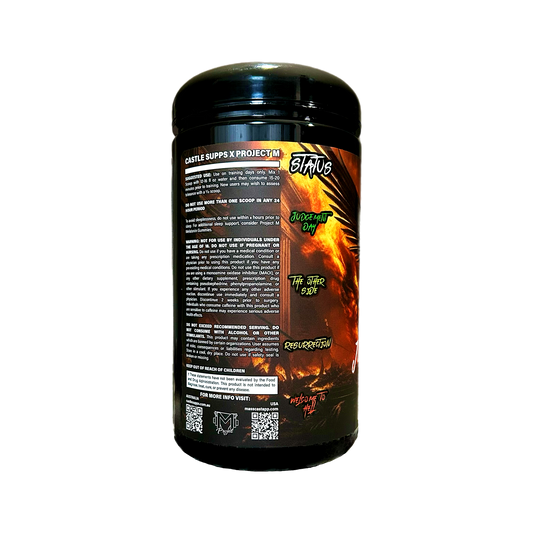 Judgement Day Extreme Preworkout by Project M
