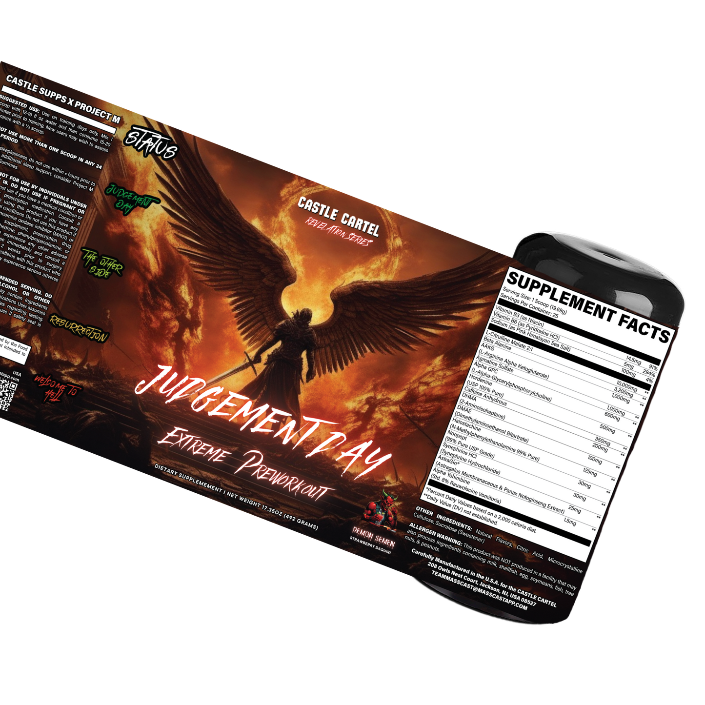 Judgement Day Extreme Preworkout by Project M