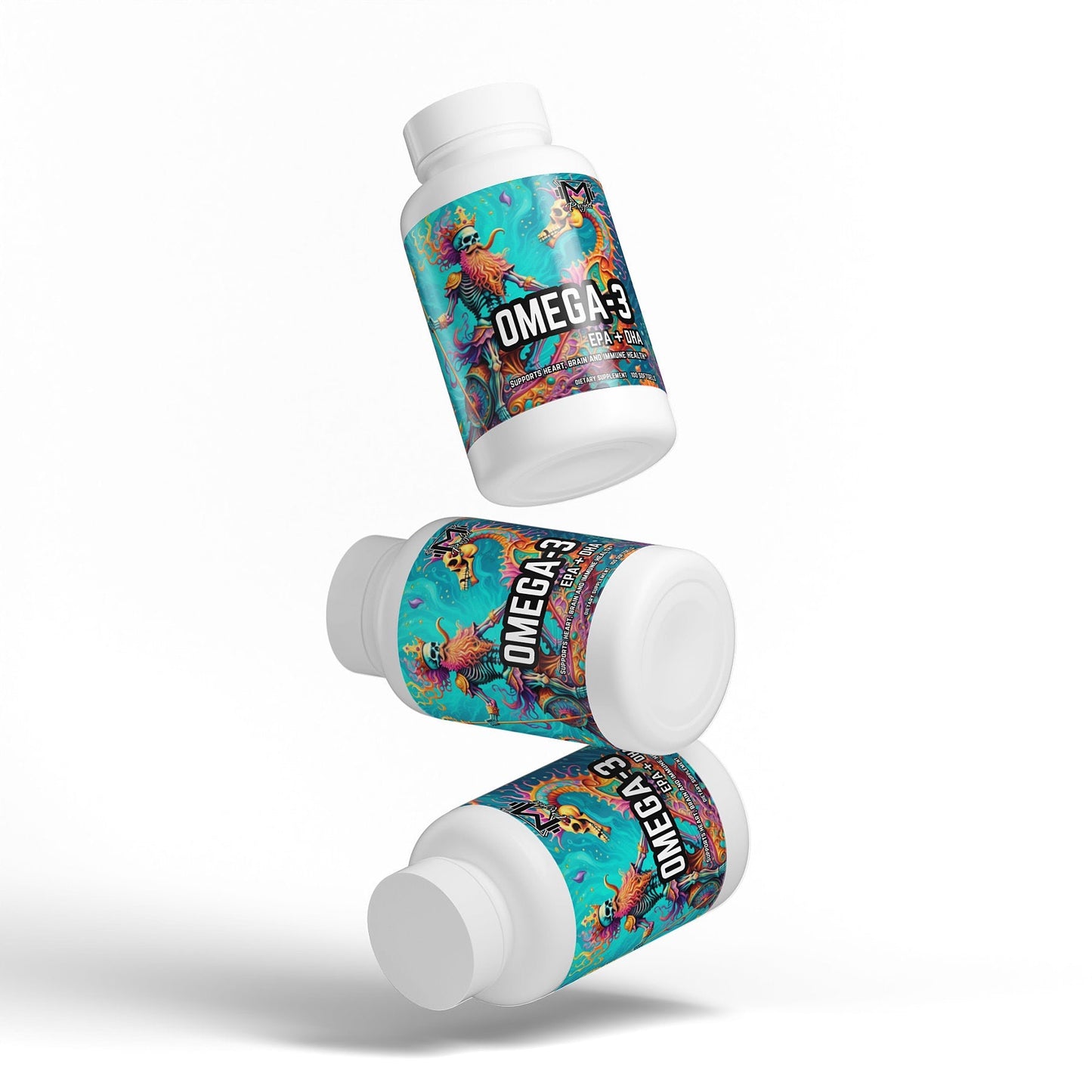 Omega 3 DHA + EPA Softgels by Project M
