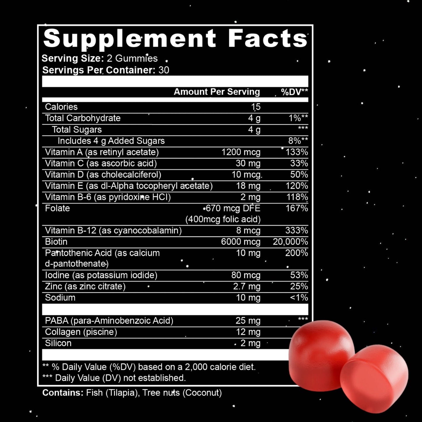 Hair, Skin & Nails Gummies