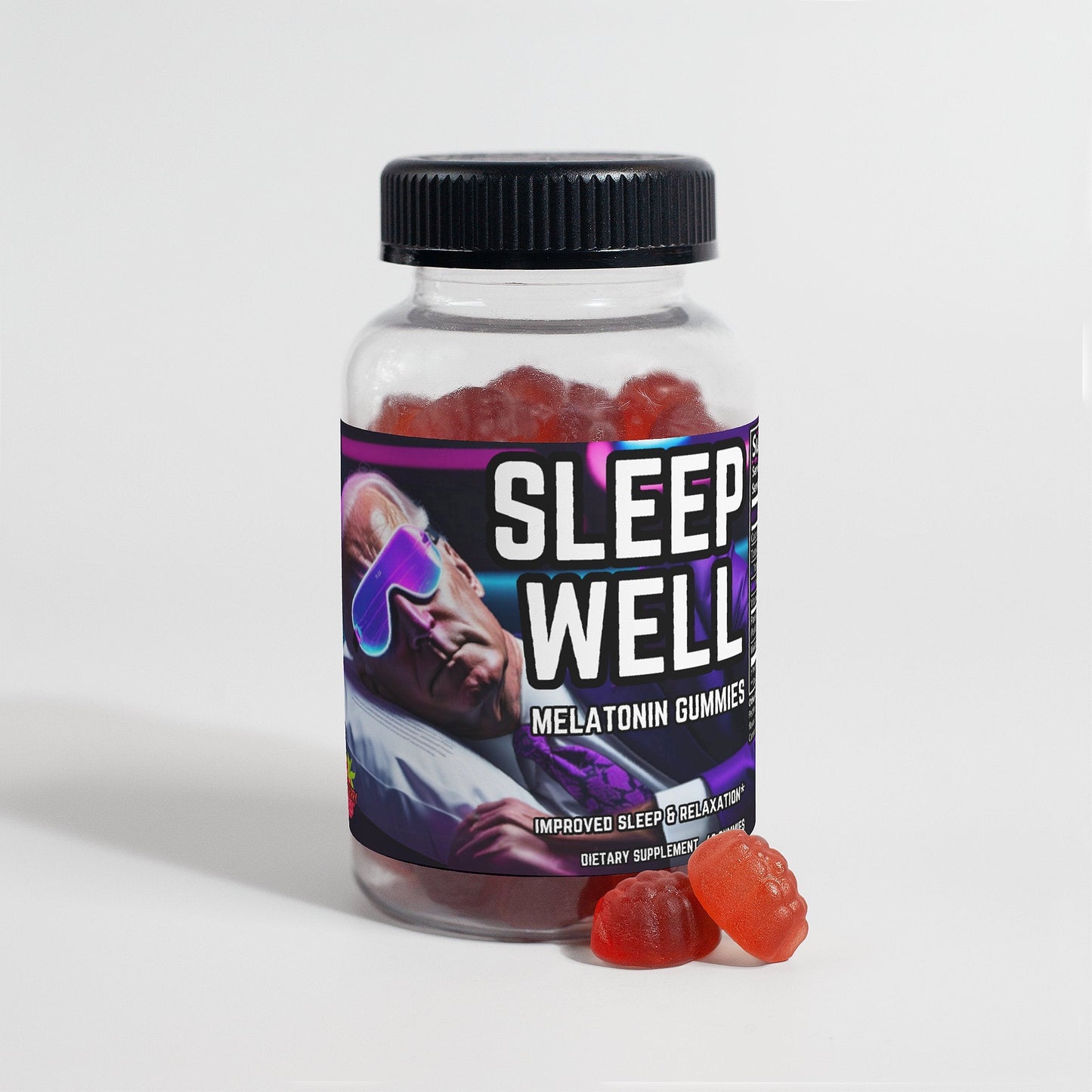 Sleep Well Gummies (Sleepy Joe Edition) by Project M