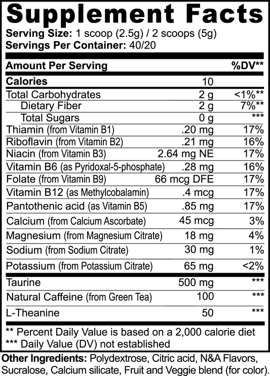 Energy Powder (Melon Creamsicle) by Project M