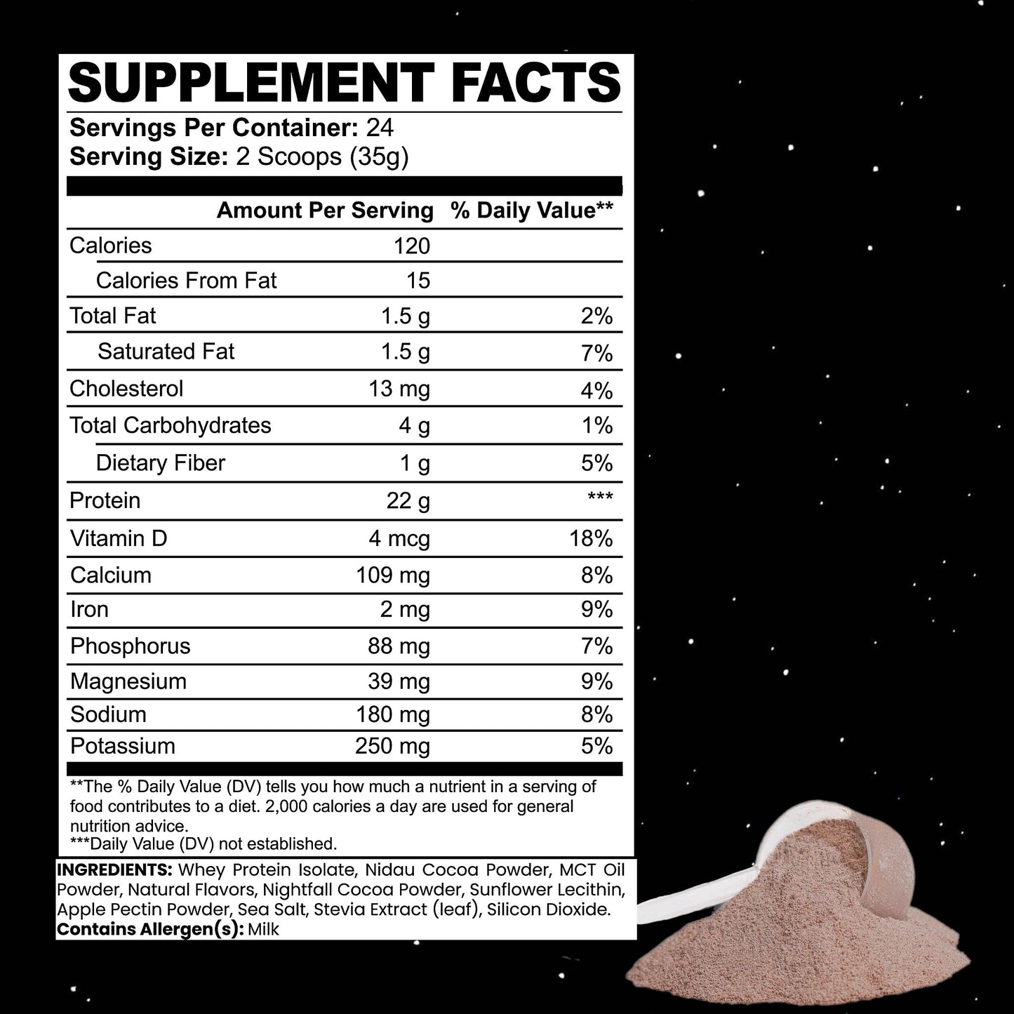 Whey Protein Isolate (Chocolate) by Project M