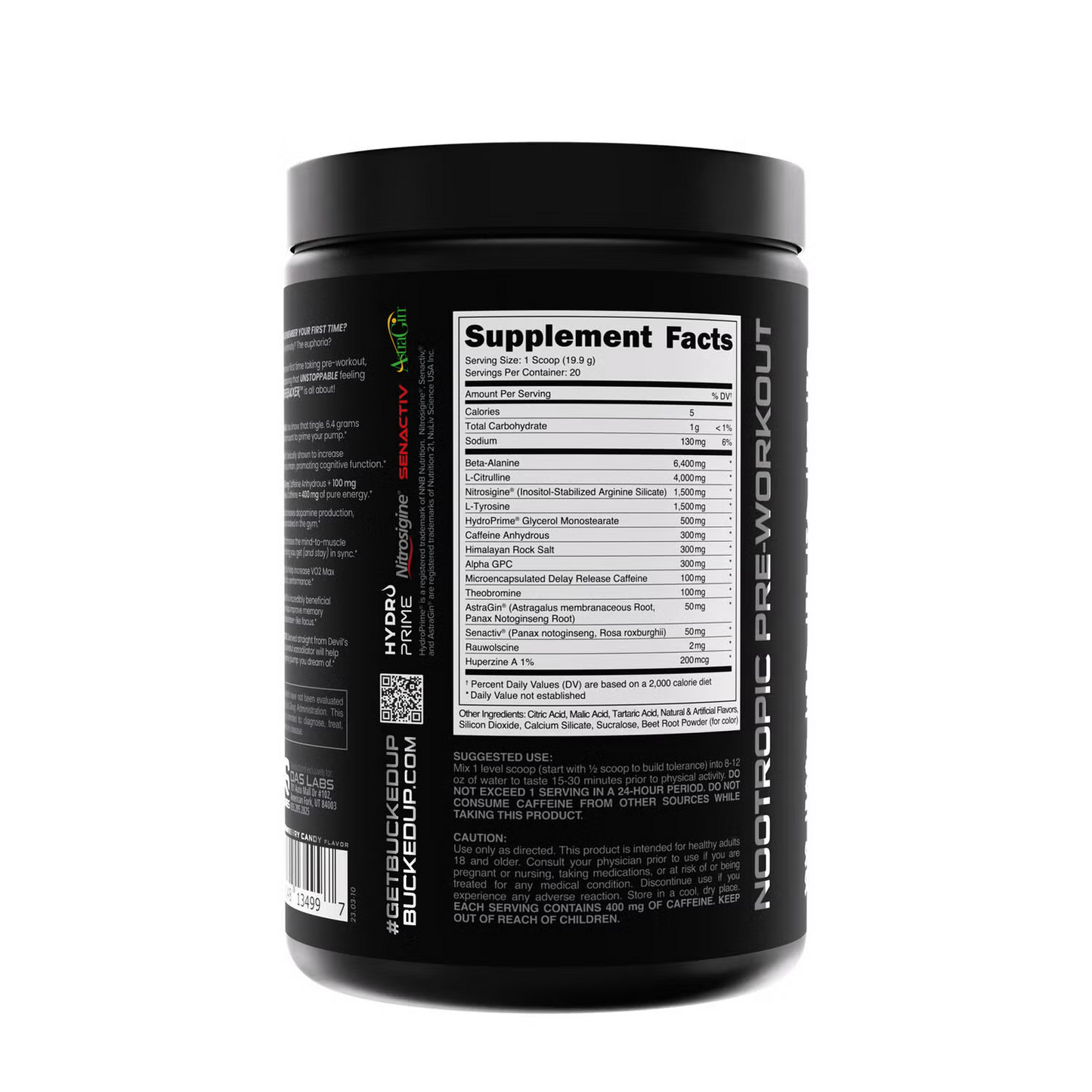 Mother Bucker Pre-Workout by Bucked Up