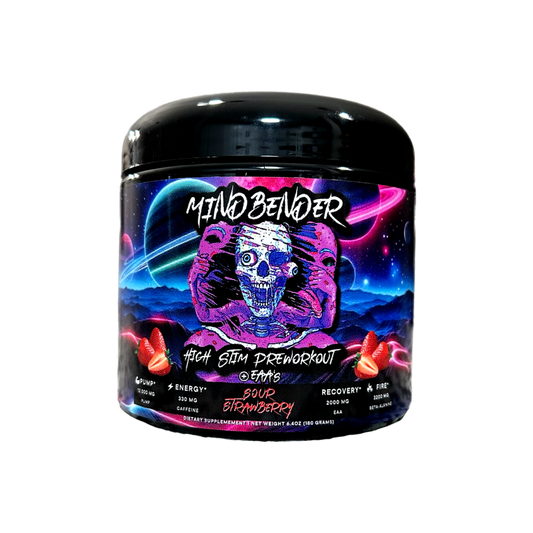 Mindbender High Stim Pre-Workout w/ EAA’s by Project M