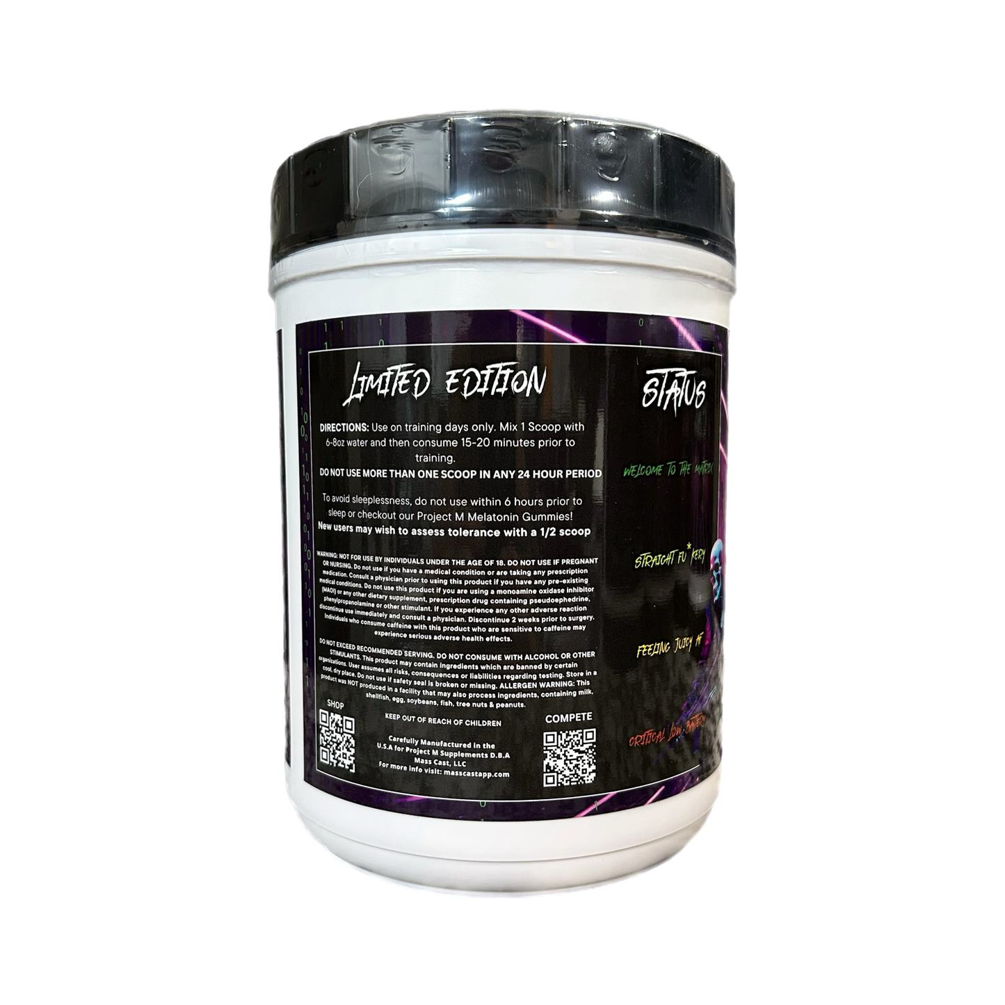 Mindfu*k Extreme Stim Pre-Workout by Project M